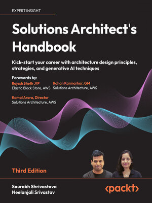 cover image of Solutions Architect's Handbook